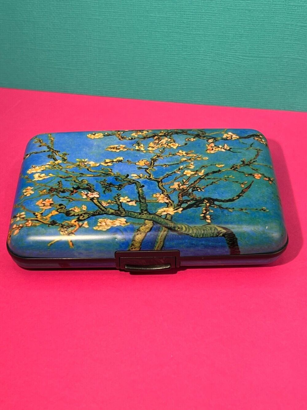 Credit Card Holder RFID Protector Fig Tree Design Never Used